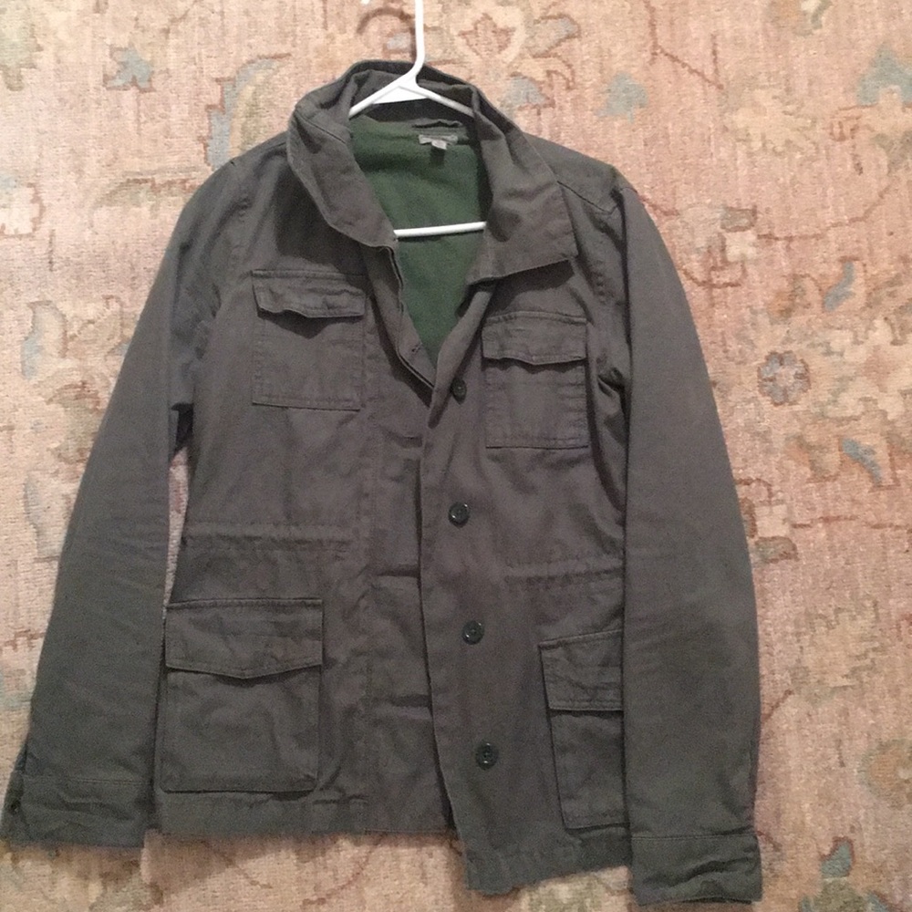 Green camo jacket